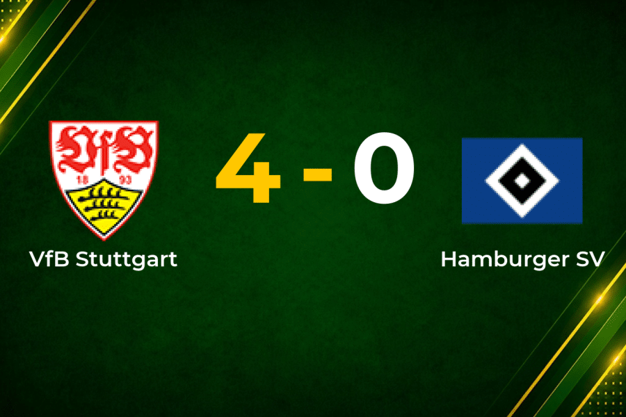 Stuttgart sweep aside Hamburg with 4–0 statement win