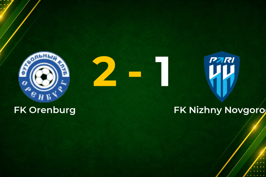Super-Sub Alexandre Jesus Fires Orenburg to Late Comeback Win Over Nizhny Novgorod