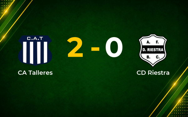 Talleres See Off Riestra 2–0 to Consolidate Liga Profesional Push