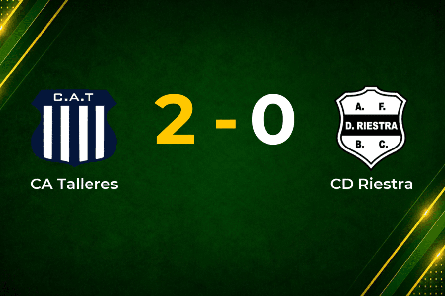 Talleres See Off Riestra 2–0 to Consolidate Liga Profesional Push