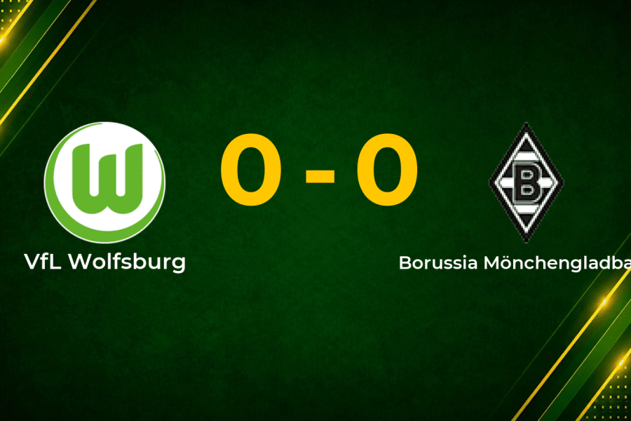 Ten-Man Gladbach Hold Wolfsburg to Goalless Stalemate in Bundesliga
