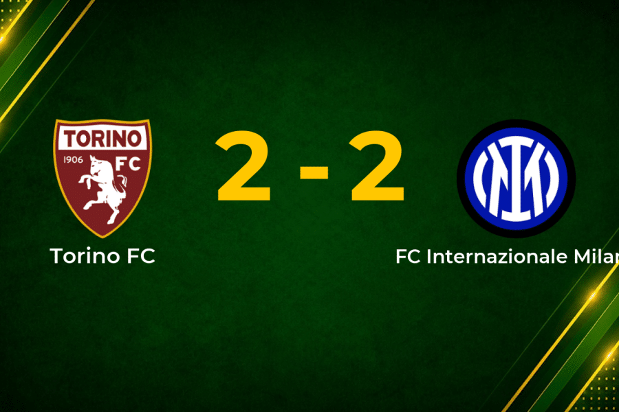 Torino Fight Back from Two Goals Down to Hold Inter in Serie A Thriller