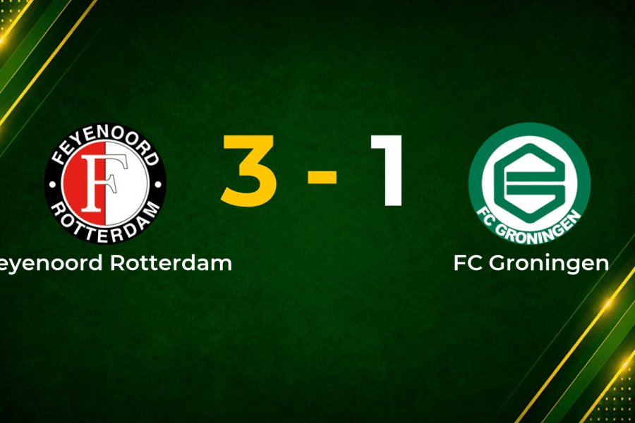 Ueda Brace Sends Feyenoord Past Groningen in Eredivisie Clash