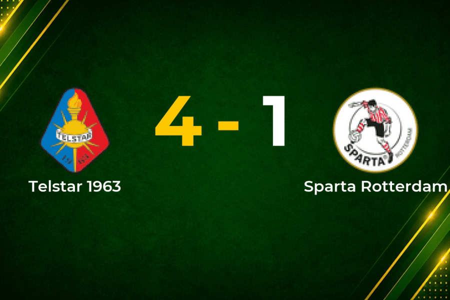 Van Duijn Brace Leads Telstar 1963 Fightback to Stun Sparta Rotterdam