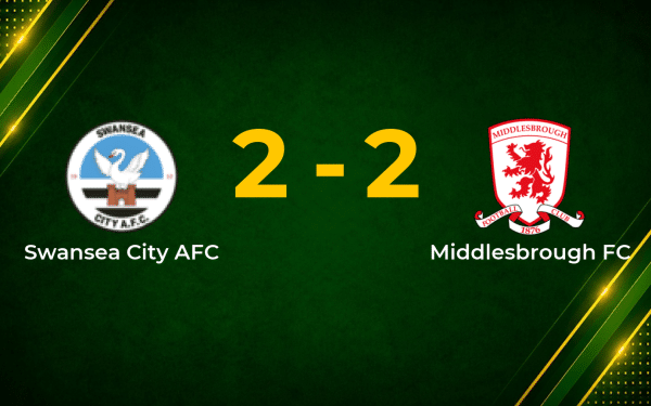 Vipotnik and Conway star as Swansea and Middlesbrough share penalty-heavy draw
