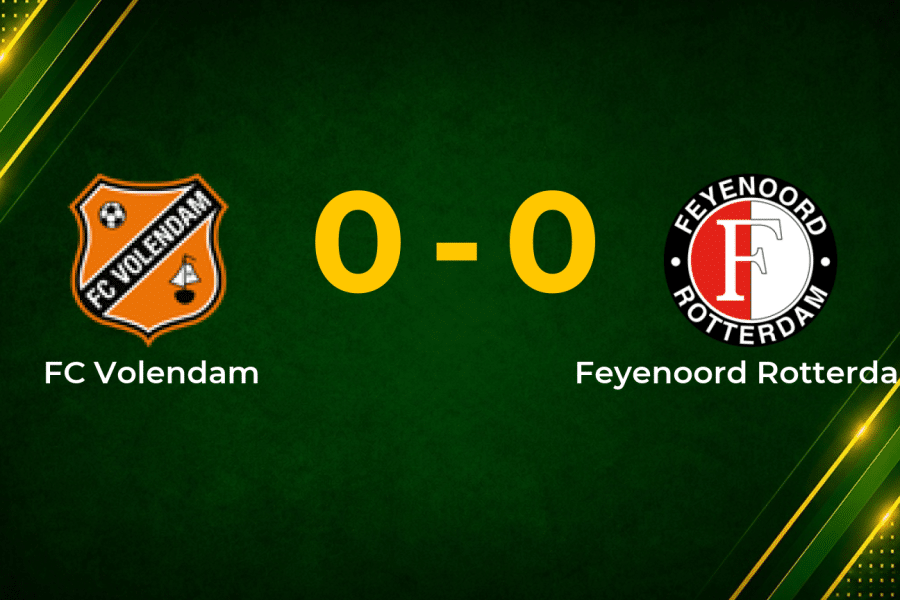 Volendam Hold Feyenoord to Goalless Stalemate in Eredivisie Clash