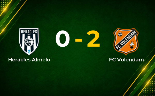 Volendam strike after the break to sink Heracles in key Eredivisie clash