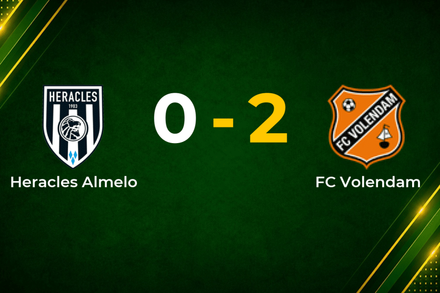 Volendam strike after the break to sink Heracles in key Eredivisie clash