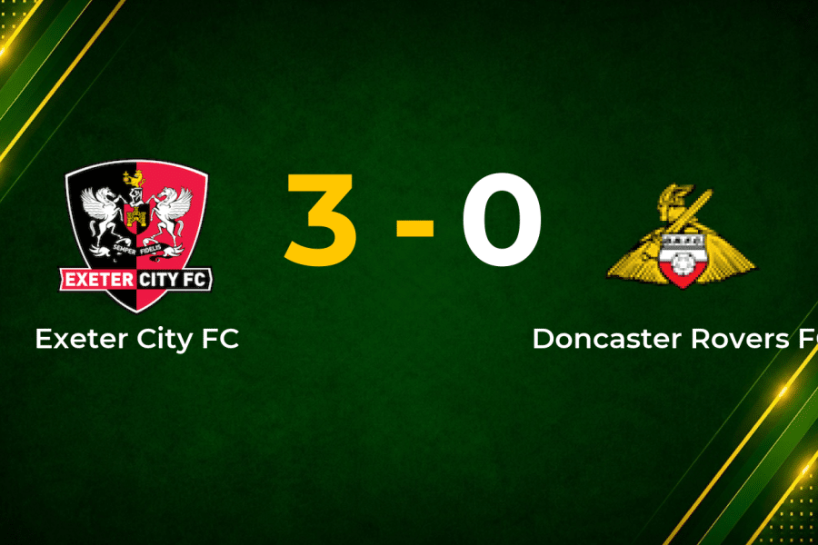 Wareham Brace Fires Exeter City to Convincing Win Over Doncaster
