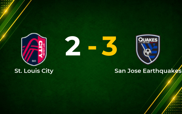 Werner Brace Flips Thriller as San Jose Stuns St. Louis City 3–2