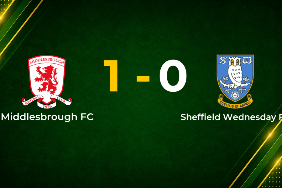 Whittaker Strike Earns Middlesbrough Narrow Win Over Sheffield Wednesday