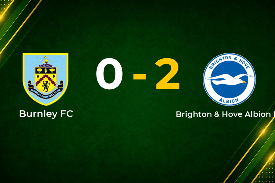 Wieffer Brace Fires Brighton to Controlled Win at Burnley