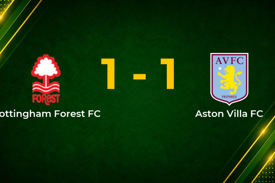 Williams Strike Cancels Out Murillo Own Goal as Forest Hold Villa