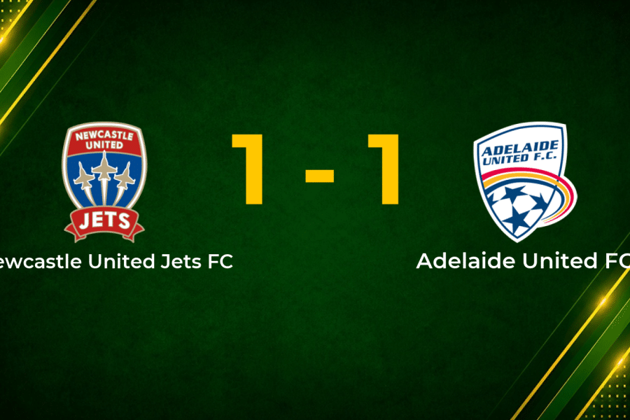 Wilmering’s Stoppage-Time Strike Rescues Point for Newcastle Jets Against Adelaide United