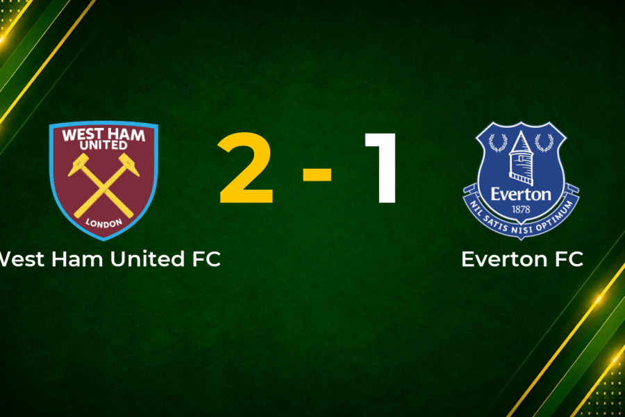Wilson’s Stoppage-Time Winner Lifts West Ham to Dramatic Victory Over Everton