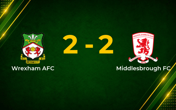 Wrexham and Middlesbrough Share Four-Goal Thriller on Final Championship Matchday