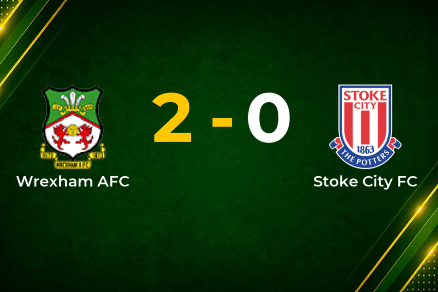 Wrexham Strike Twice in Two Minutes to See Off Stoke in Championship Clash