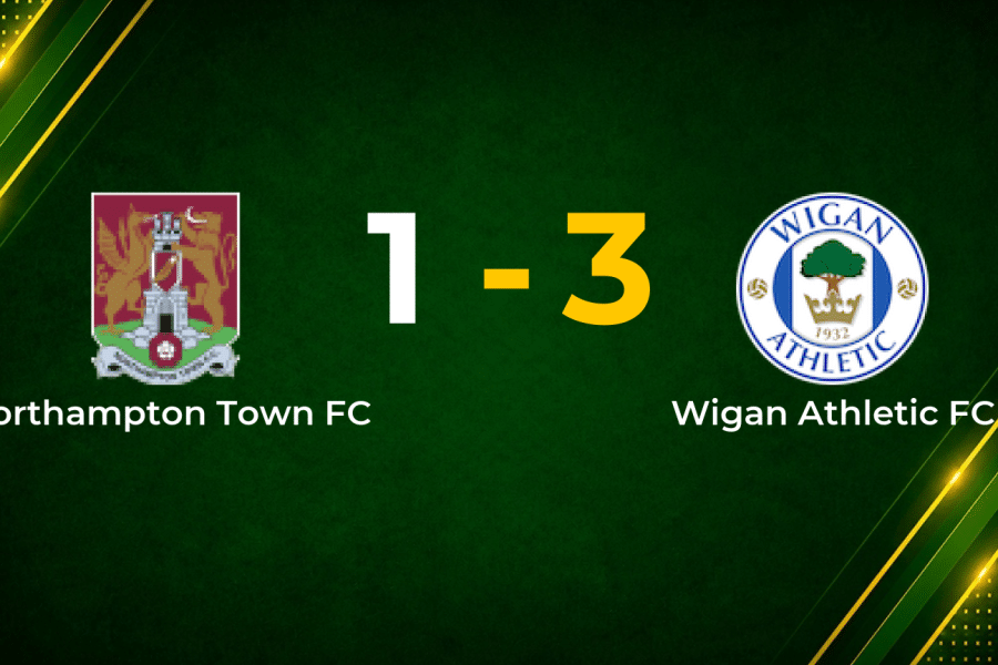 Wright shines as Wigan outclass Northampton 3–1 in League One